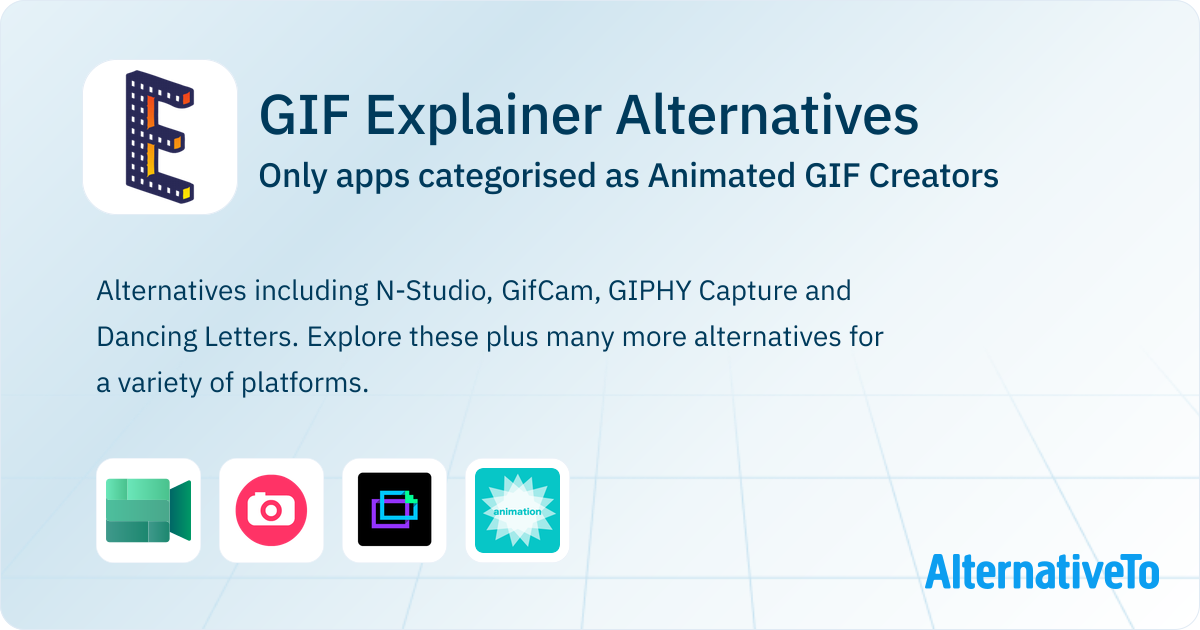 Explainer Video Alternative GIF Explainer Alternatives: Top 4 Animated GIF Creators | AlternativeTo