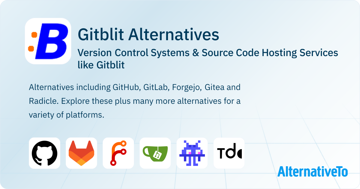 Gitblit Alternatives: Top 23 Version Control Systems | AlternativeTo