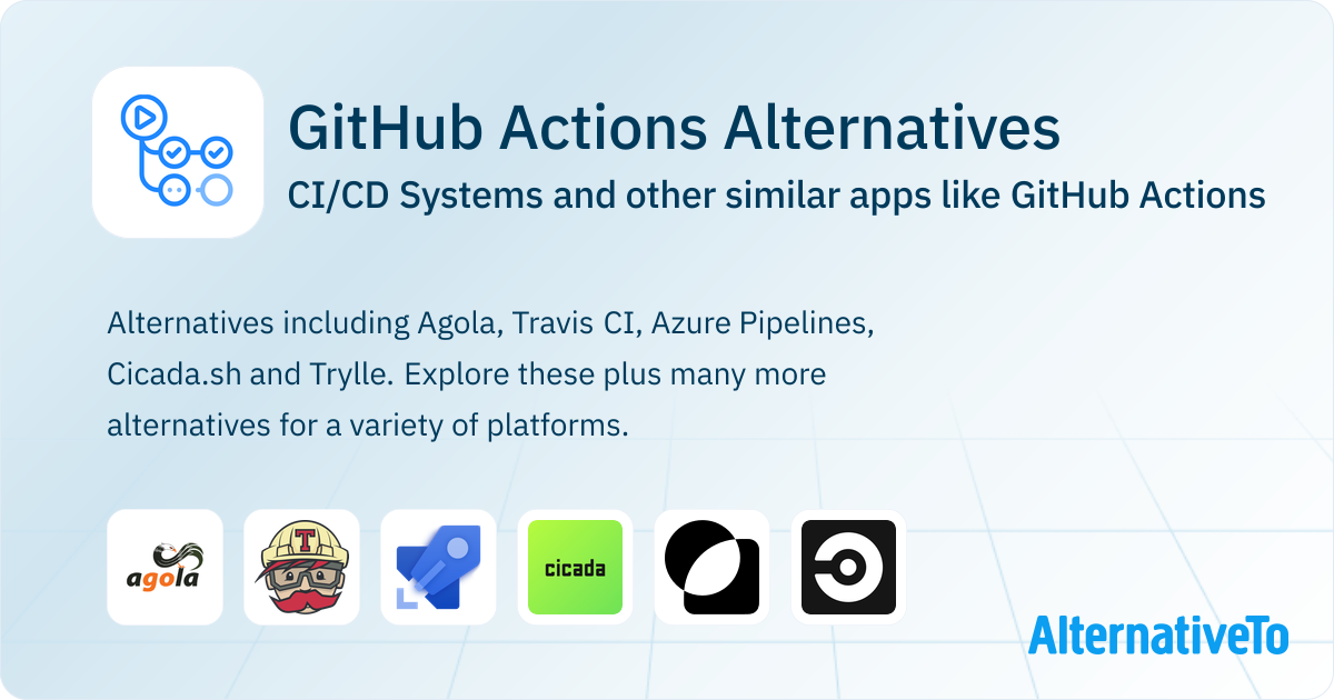GitHub Actions Alternatives: Top 12 CI/CD Systems & Similar Websites ...