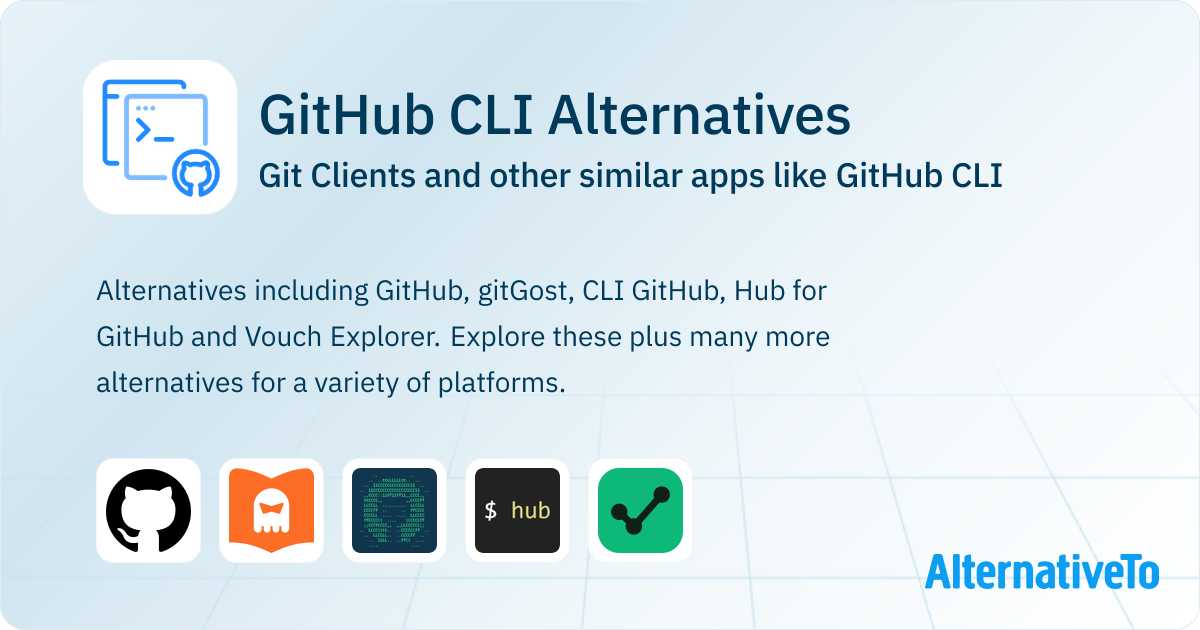 GitHub CLI Alternatives: Top 3 Git Clients & Similar Apps | AlternativeTo