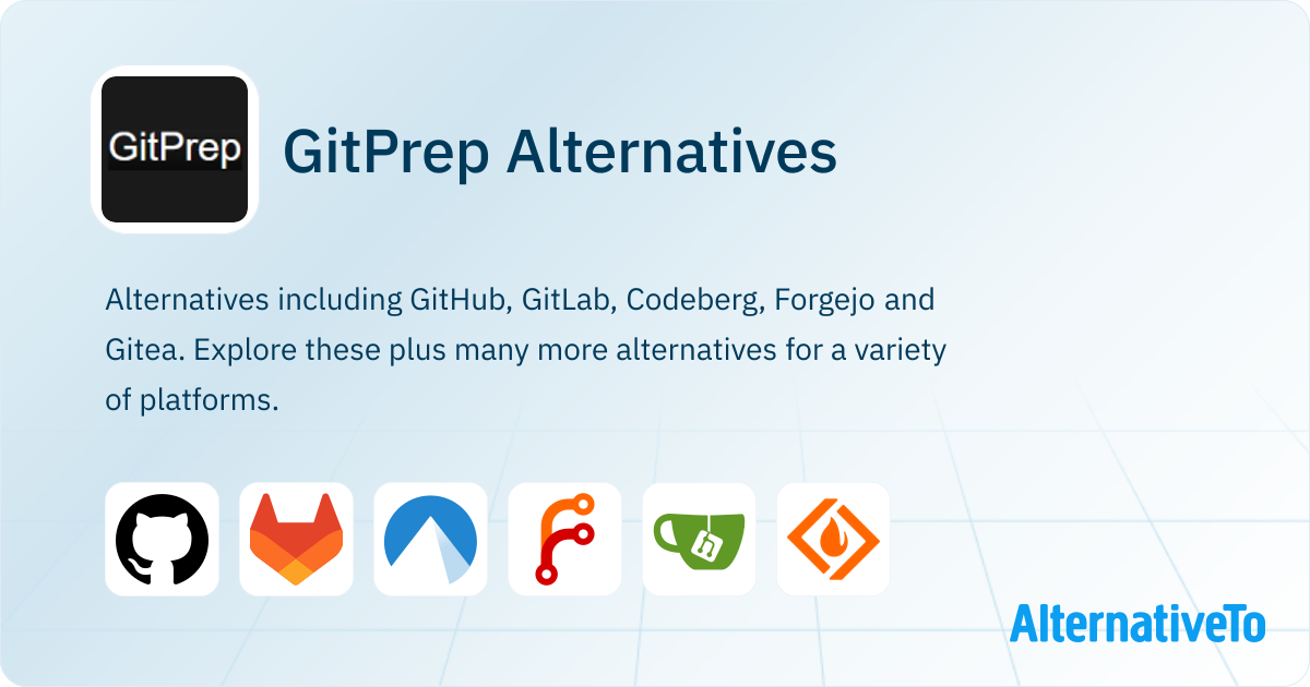 GitPrep Alternatives - Explore Similar Apps & Services | AlternativeTo