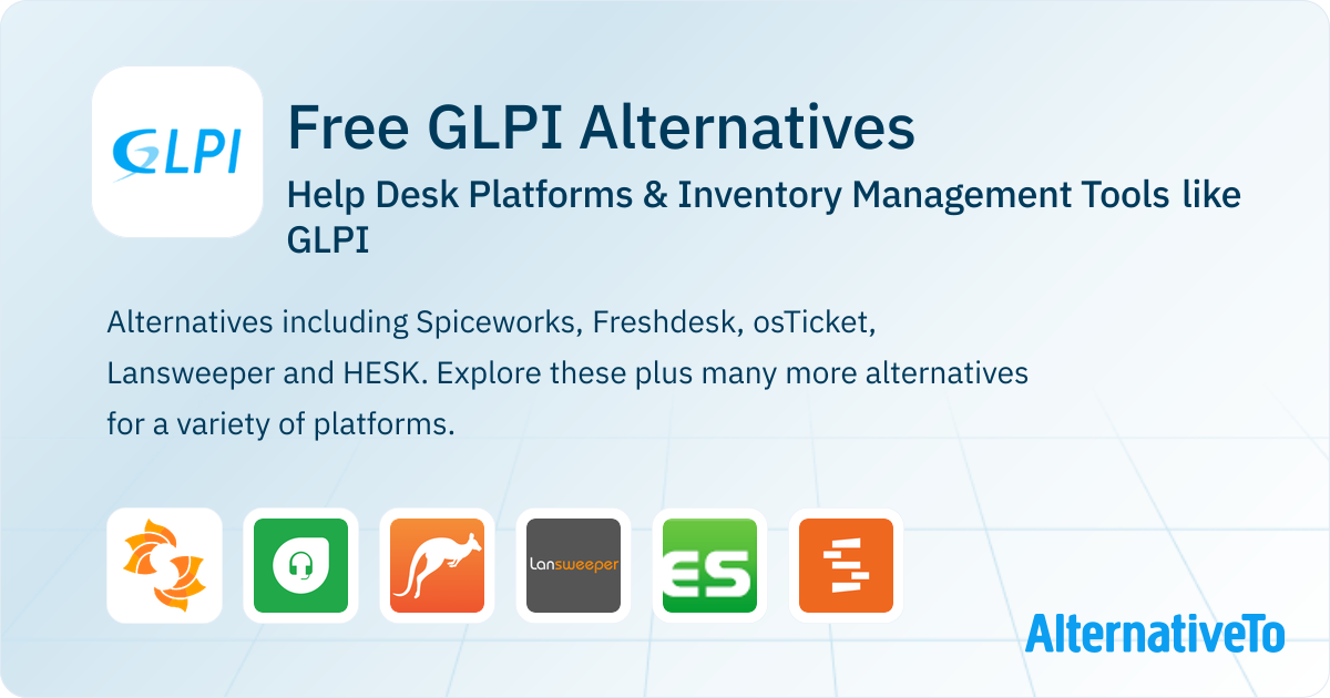 Free GLPI Alternatives: Top 12 Help Desk Platforms | AlternativeTo