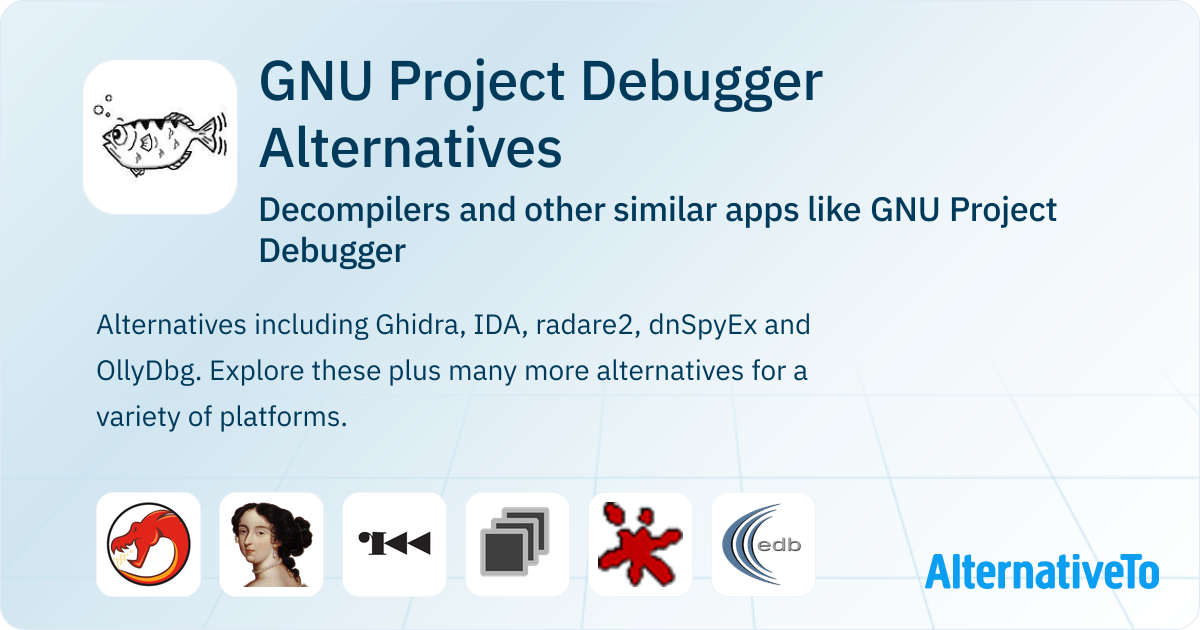 GNU Project Debugger Alternatives: Top 20 Decompilers & Similar Apps ...