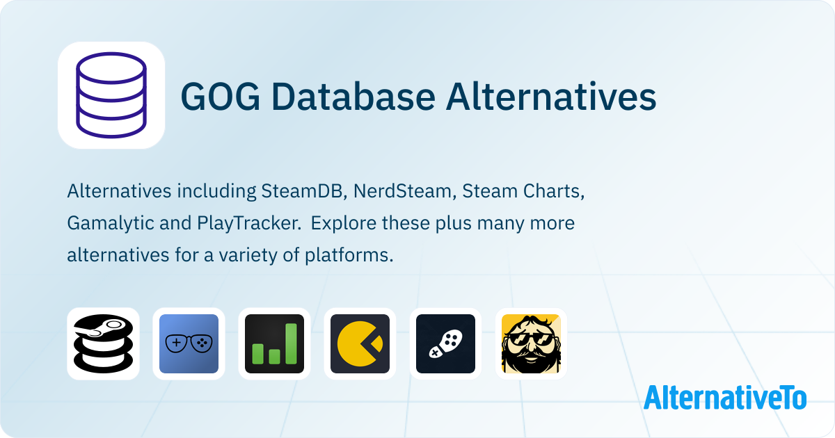 GOG Database Alternatives - Explore Similar Sites & Apps | AlternativeTo