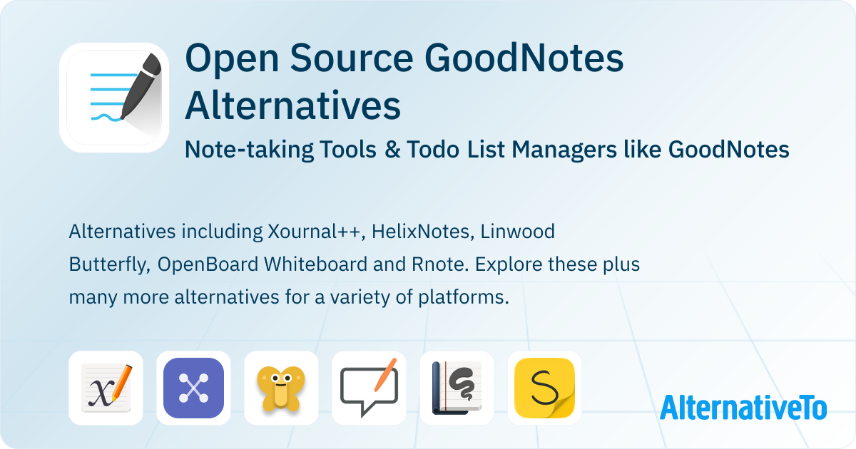 Reflect Notes Alternative Open Source GoodNotes Alternatives: Top 17 Note-taking Tools ...