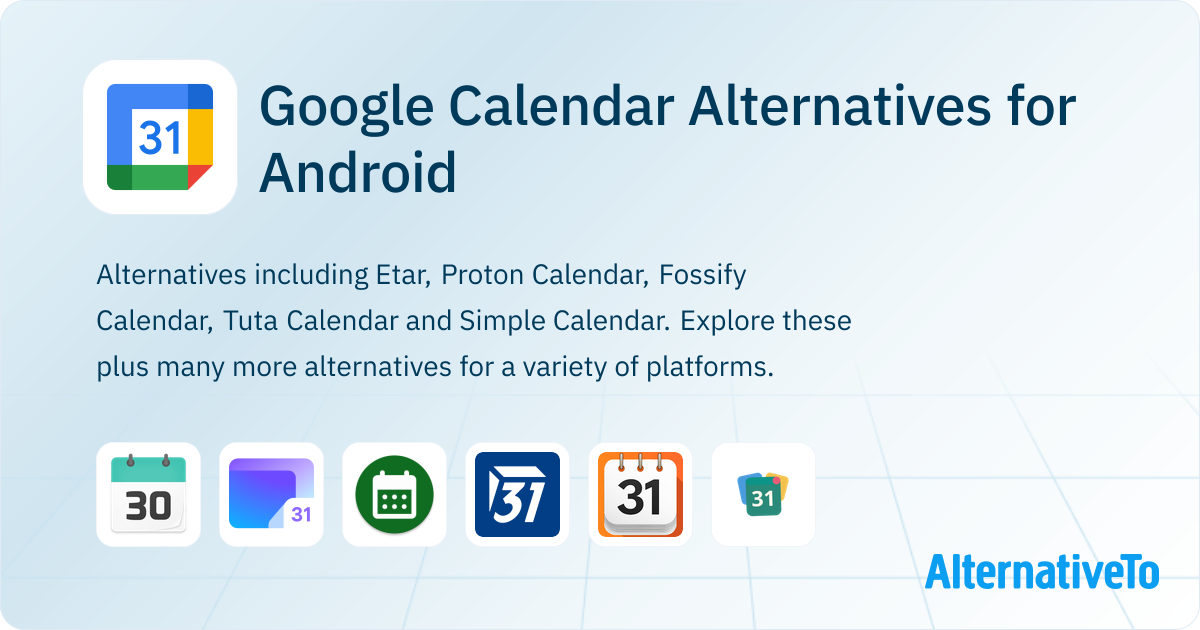 Google Calendar Alternatives for Android: Top 12 Calendar Apps ...