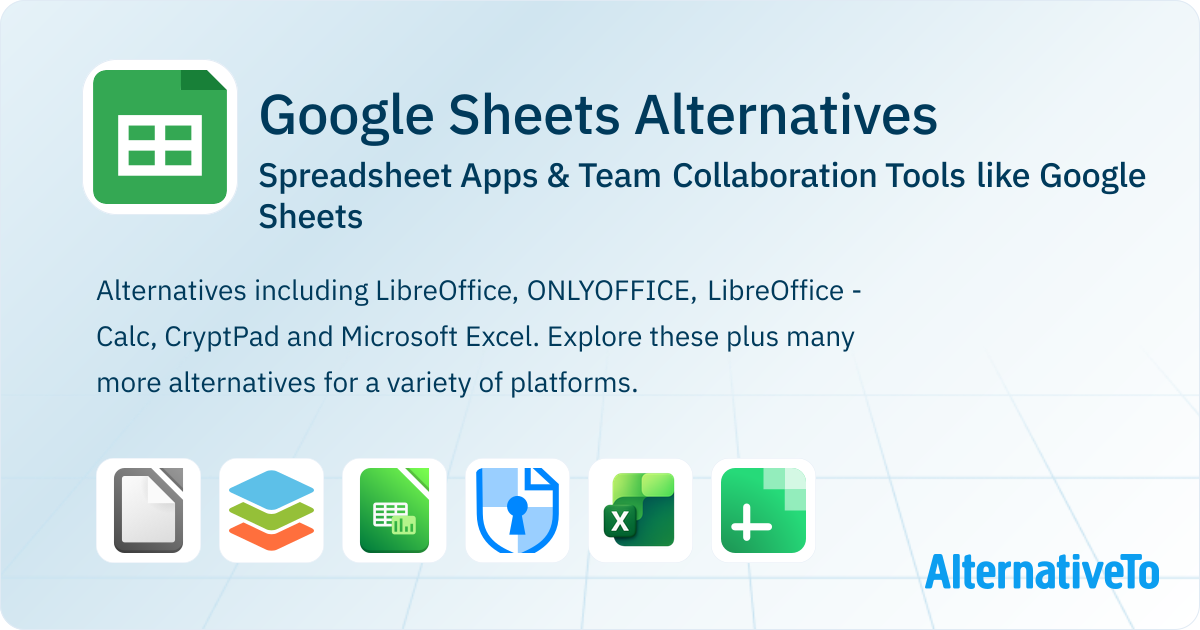 Great Google Sheets Alternatives: Top Spreadsheet Apps in 2026 ...