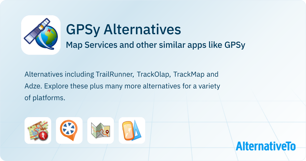 Gpsy File GPSy Alternatives: Top 4 Map Services & Similar Apps | AlternativeTo