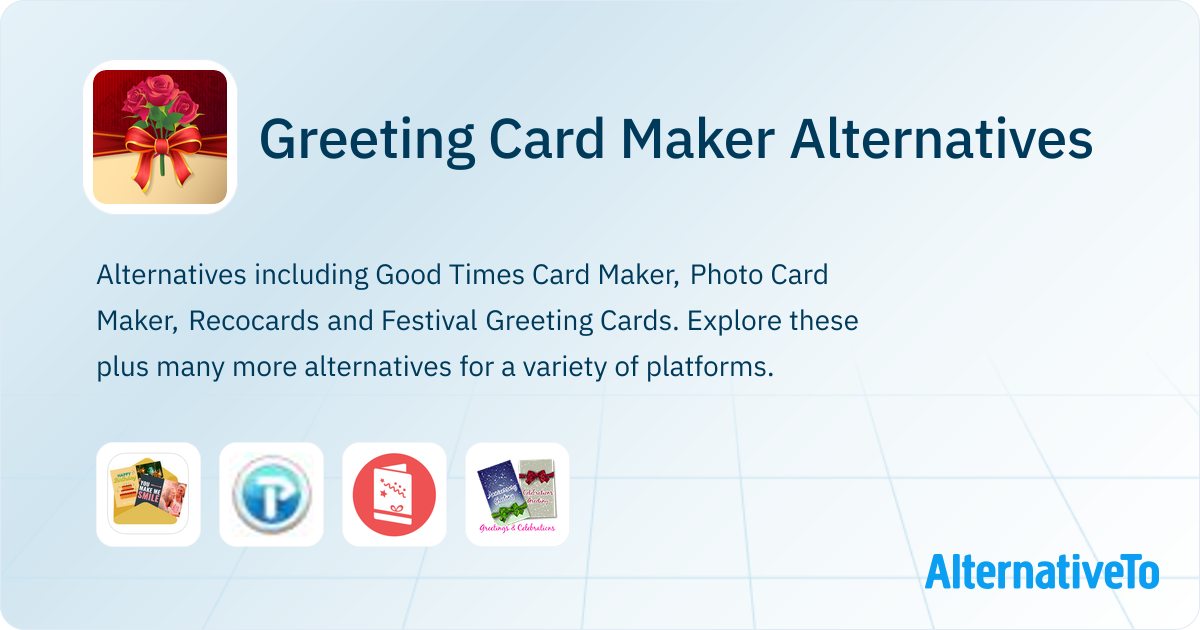 Greeting Card Maker Alternatives - Explore Similar Apps | AlternativeTo