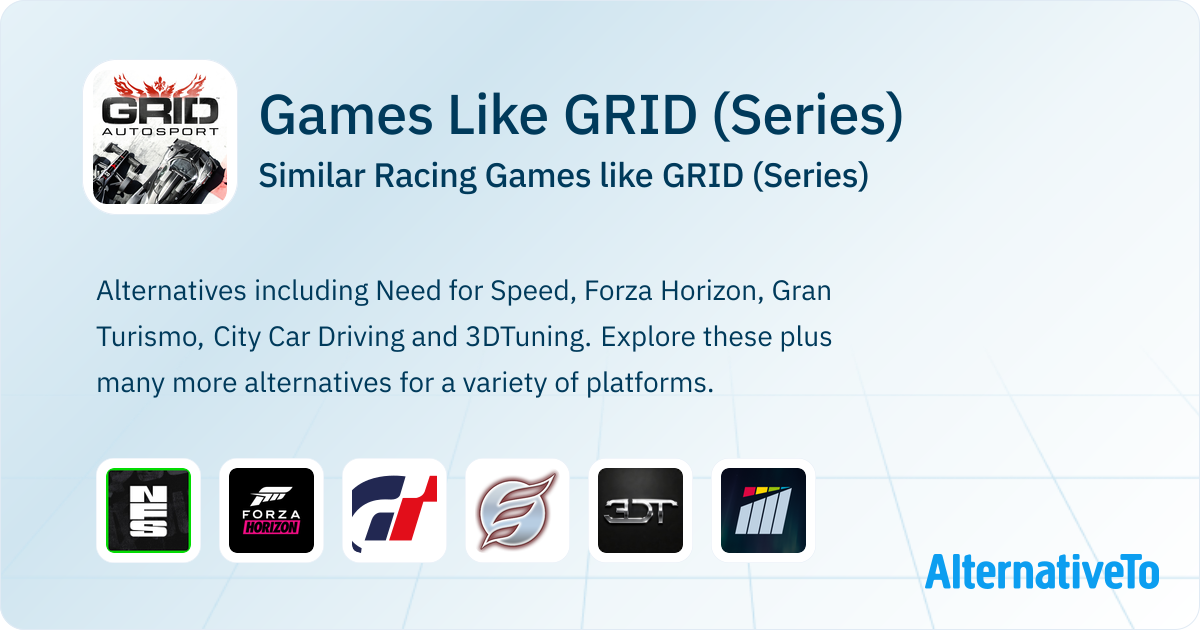 Grid Inventory Racing Game Games Like GRID (Series): Similar Racing Games 2026 | AlternativeTo