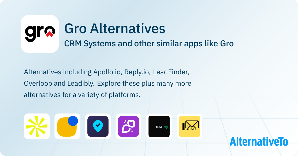 Gro Alternatives - Explore Similar Sites & Apps | AlternativeTo