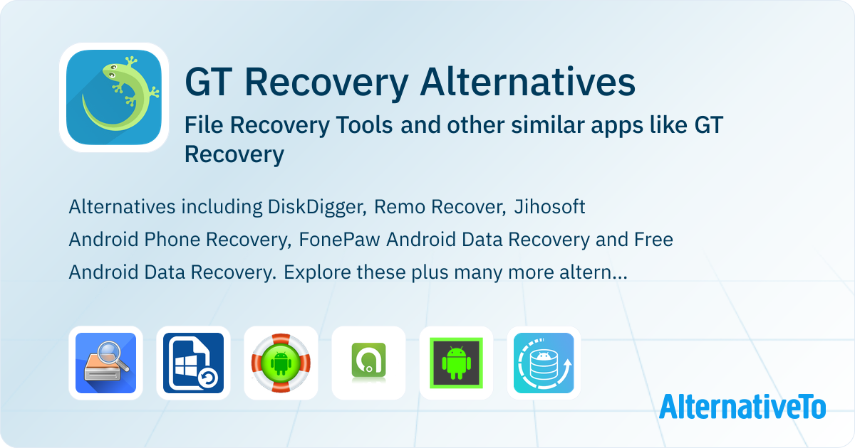 GT Recovery Alternatives: Top 13 File Recovery Tools & Similar Apps ...