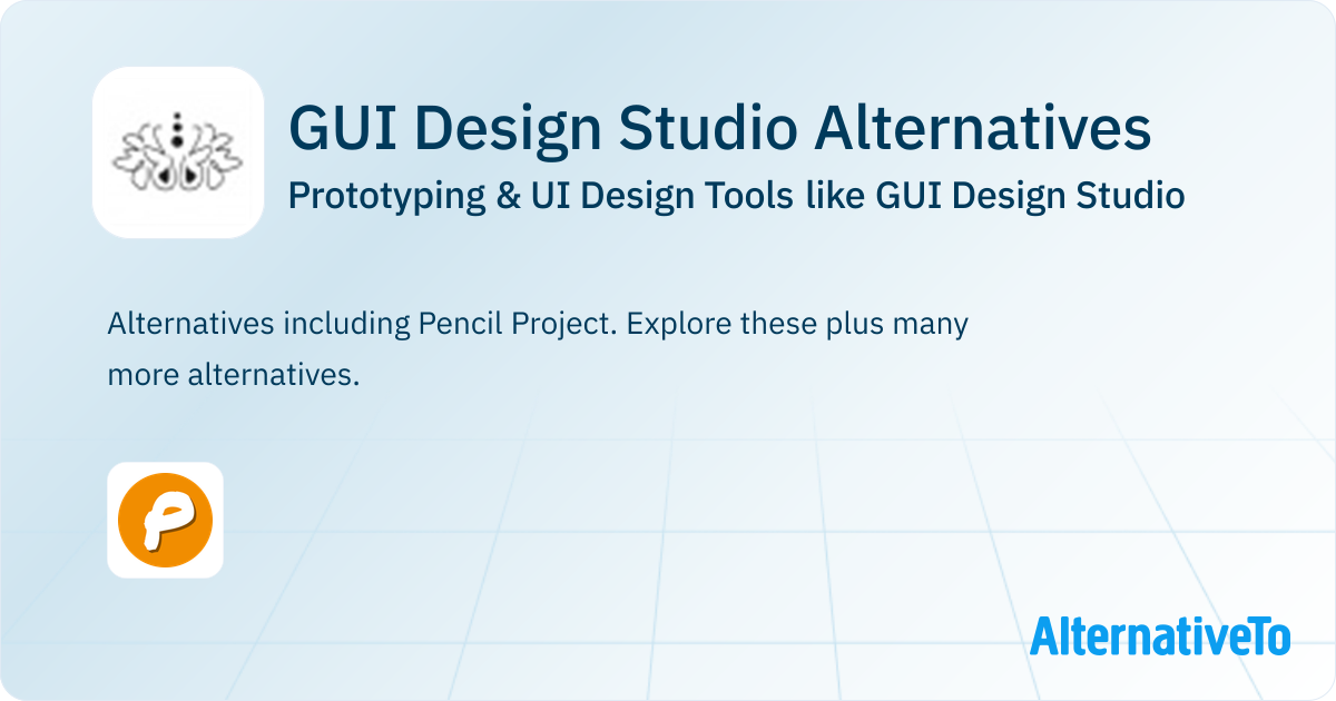 GUI Design Studio Alternatives: Top 1 Prototyping Tools | AlternativeTo