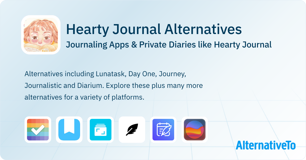 Hearty Journal Alternatives: Top 12 Journaling Apps | AlternativeTo