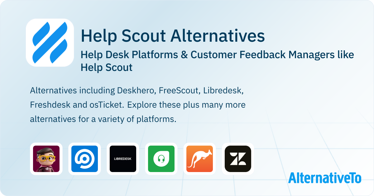 Help Scout Alternatives: Top 12 Help Desk Platforms | AlternativeTo