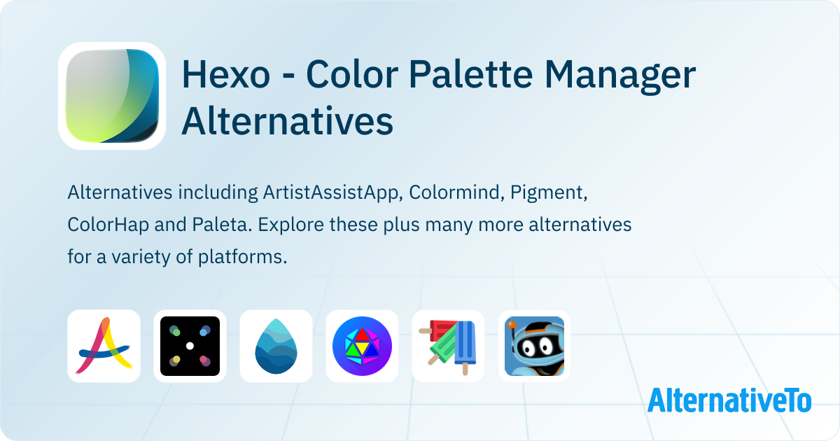 Hexo - Color Palette Manager Alternatives - Explore Similar Software ...