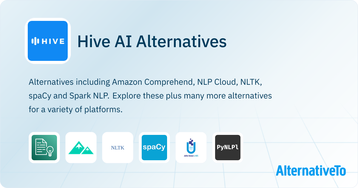Hive AI Alternatives - Explore Similar Sites & Apps | AlternativeTo