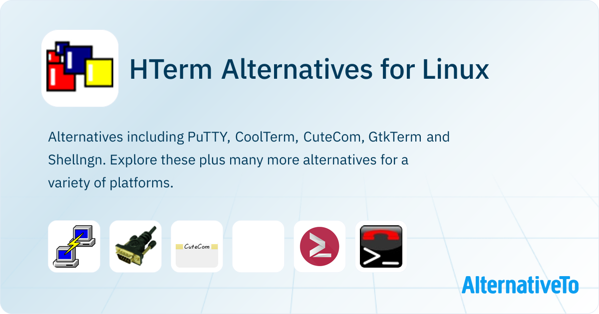 Hterm Linux HTerm Alternatives for Linux: Top 10 Terminal Emulators & Similar Apps ...
