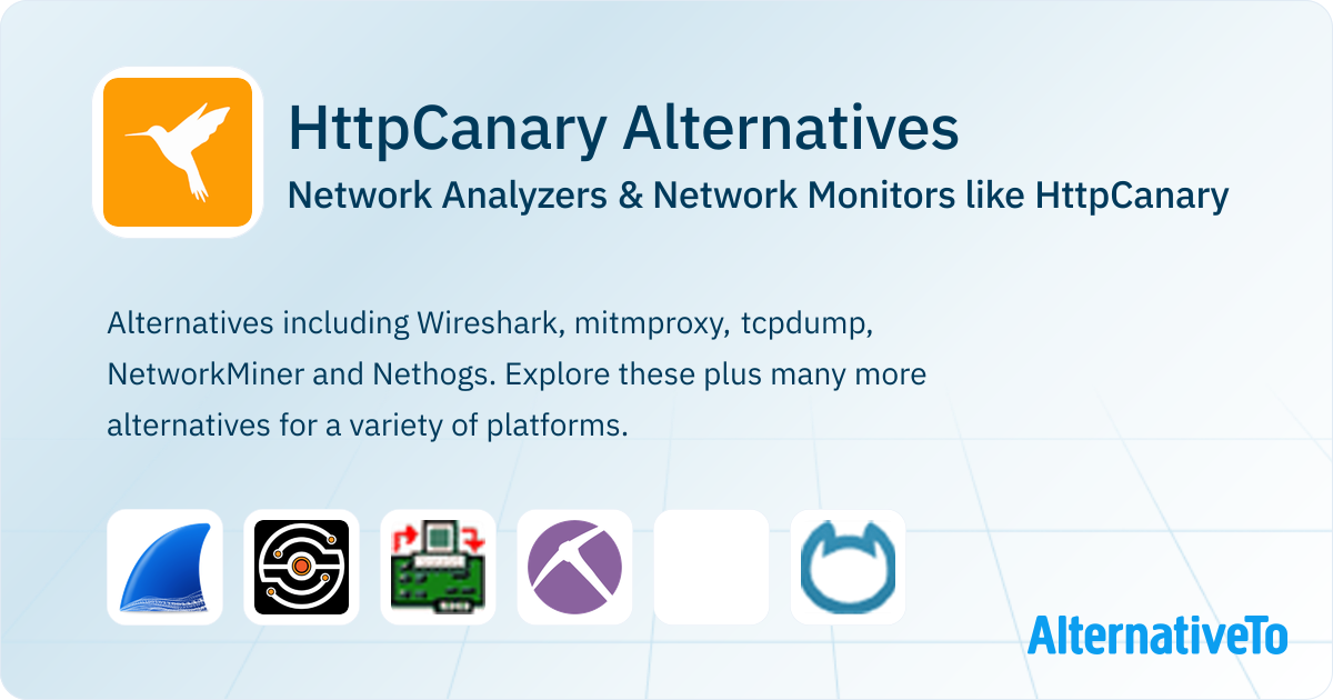 HttpCanary Alternatives: Top 12 Network Analyzers | AlternativeTo