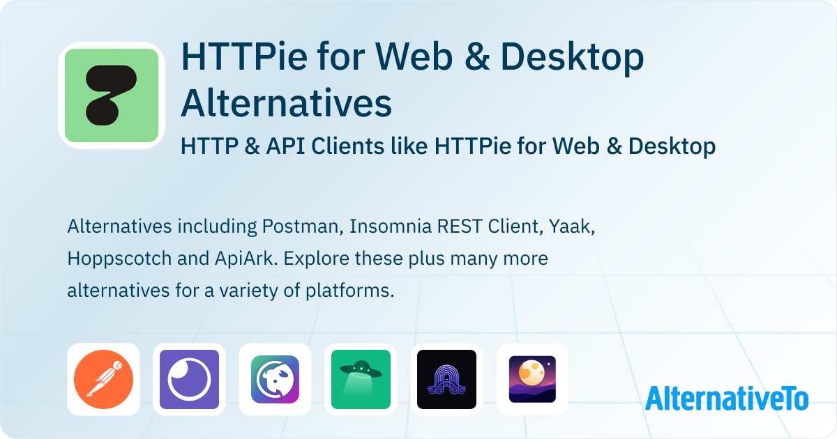 HTTPie for Web & Desktop Alternatives: Top 12 HTTP Clients | AlternativeTo