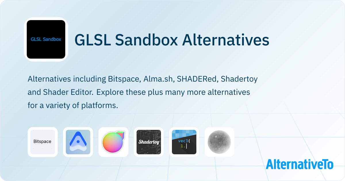 GLSL Sandbox Alternatives - Explore Similar Sites & Apps | AlternativeTo