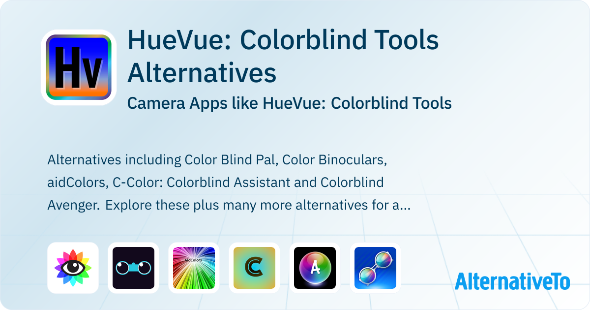 HueVue: Colorblind Tools Alternatives: Top 6 Camera & Similar Apps ...