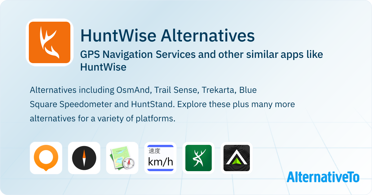 Huntwise HuntWise Alternatives: Top 6 GPS Navigation Services & Similar Apps ...