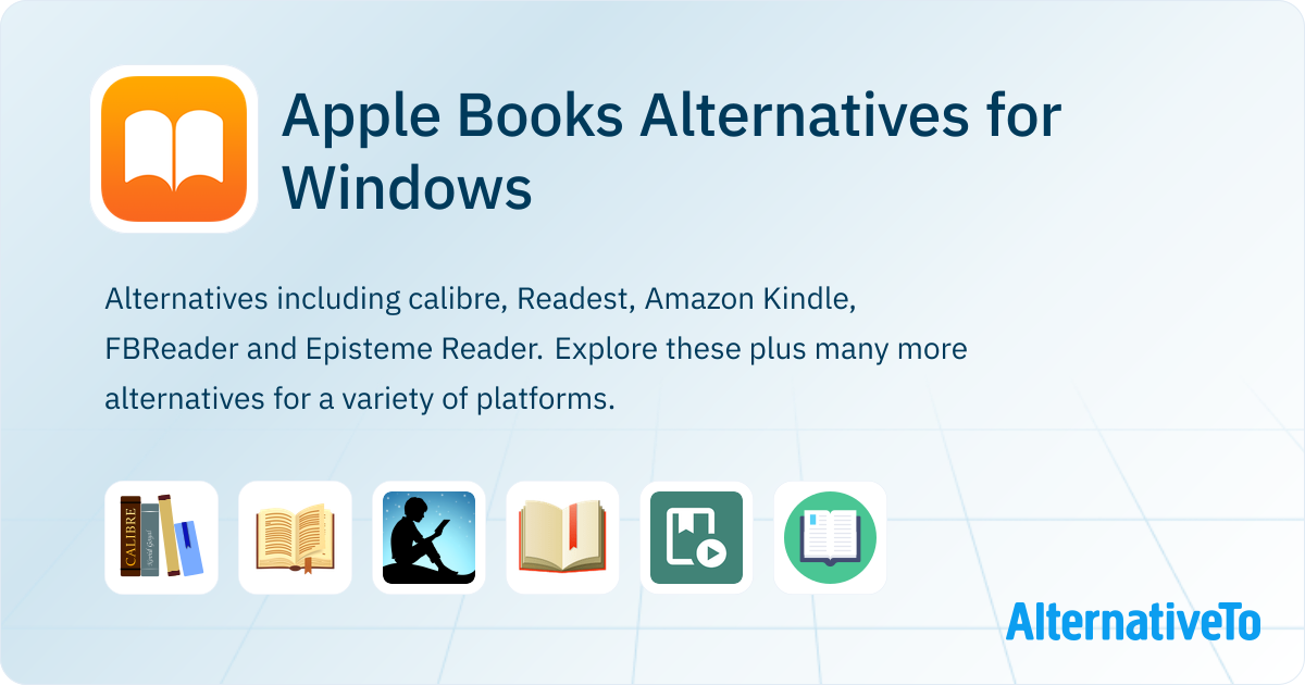 Apple Books Alternatives for Windows: Top 12 Ebook Readers | AlternativeTo
