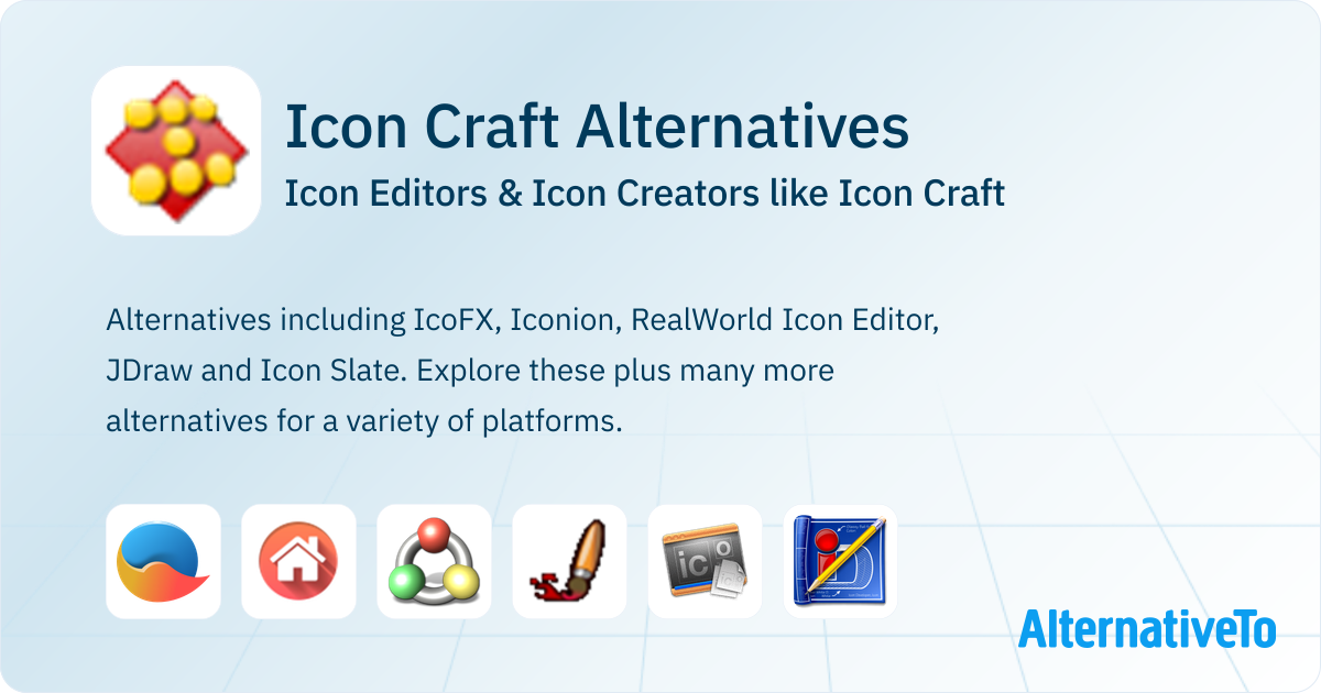 Icon Craft Alternatives: Top 8 Icon Editors & Icon Creators | AlternativeTo