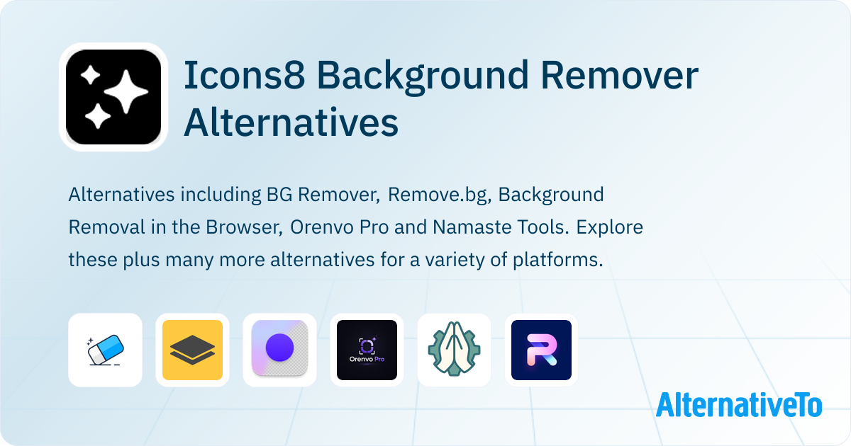 Icons8 Background Remover Alternatives Explore Similar Sites & Apps