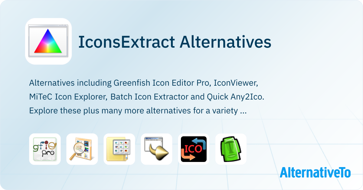 IconsExtract Alternatives - Explore Similar Software | AlternativeTo