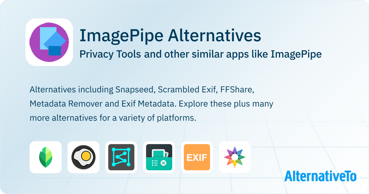 ImagePipe Alternatives - Explore Similar Apps | AlternativeTo