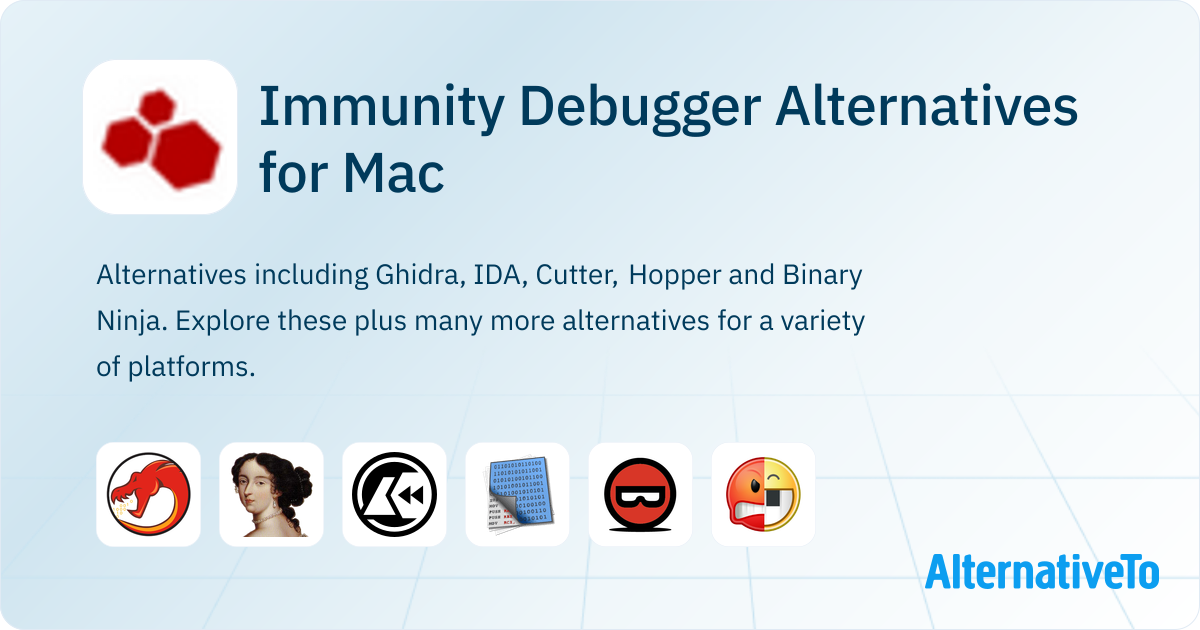 Immunity Debugger Alternatives for Mac | AlternativeTo