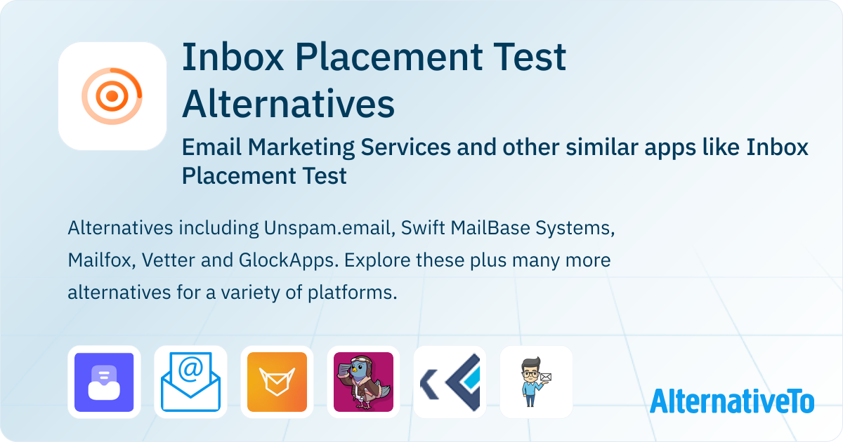 Inbox Placement Test Alternatives - Explore Similar Sites & Apps ...