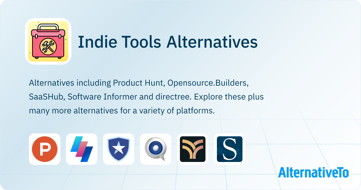 Indie Tools Alternatives - Explore Similar Software | AlternativeTo
