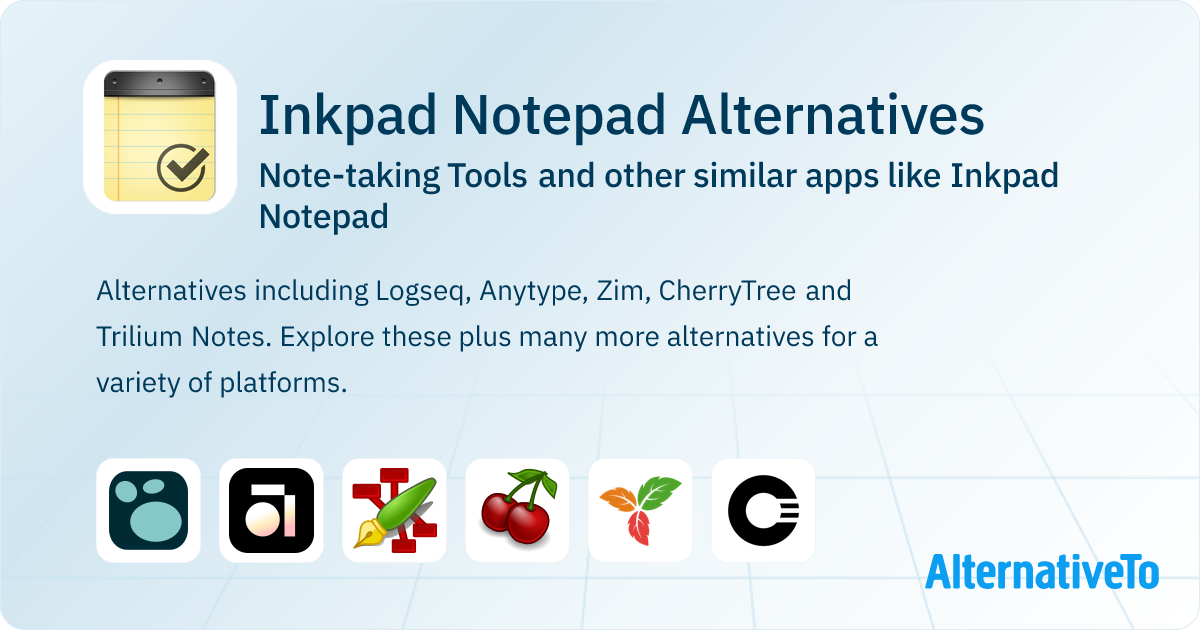 Inkpad Notepad Alternatives: Top 12 Note-taking Tools & Similar Apps ...