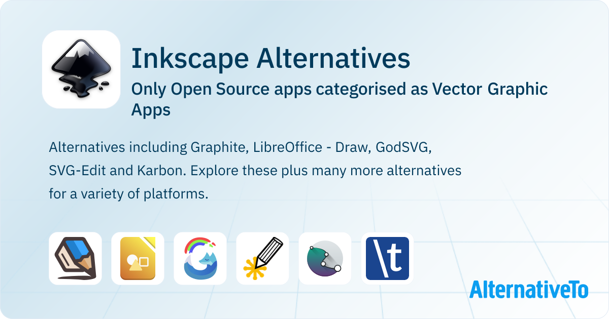 Open Source Inkscape Alternatives: Top 20 Vector Graphic Apps ...