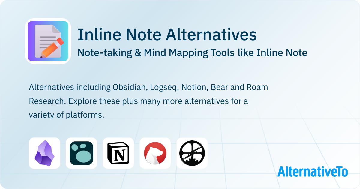 Inline Note Alternatives: Top 5 Note-taking Tools | AlternativeTo