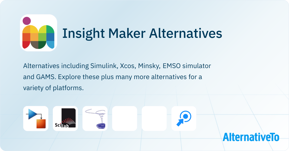 Insight Maker Alternatives - Explore Similar Sites & Apps | AlternativeTo