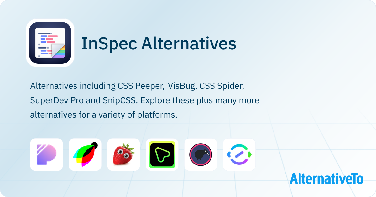 InSpec Alternatives - Explore Similar Software | AlternativeTo