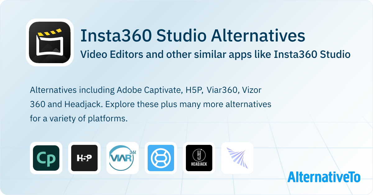 Insta360 Studio Alternatives: Top 6 Video Editors & Similar Apps ...