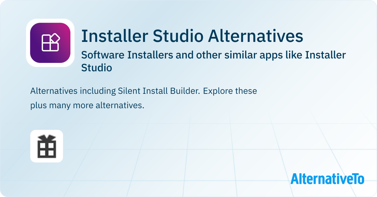 Installer Studio Alternatives: Top 1 Software Installers & Similar Apps ...