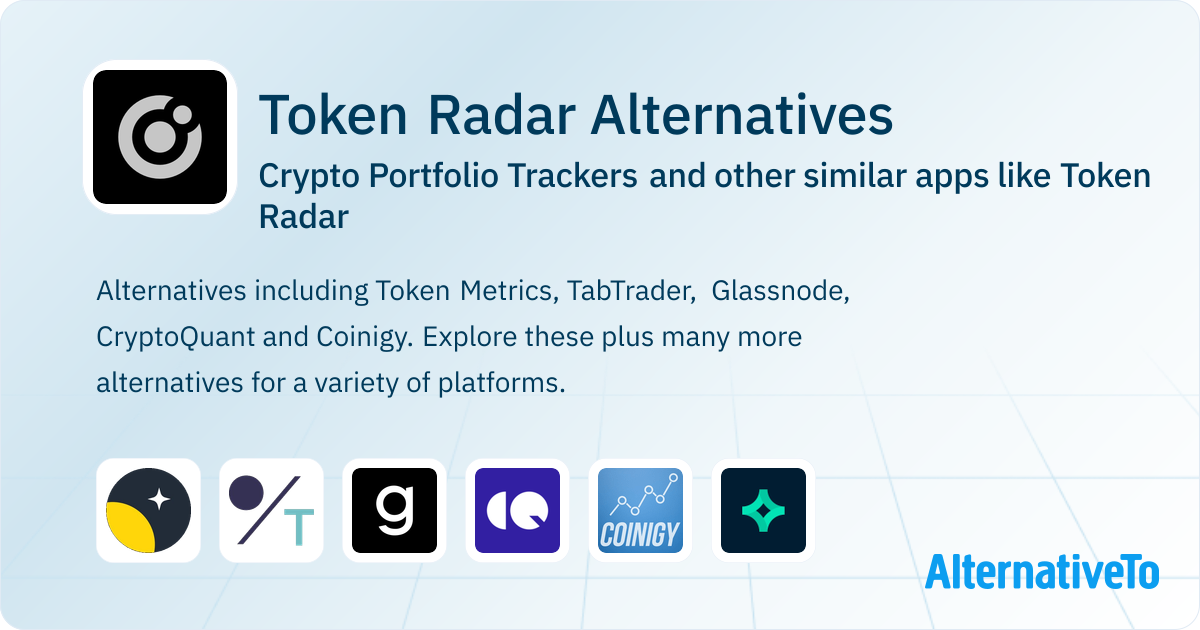 Token Radar Alternatives: Top 14 Crypto Portfolio Trackers & Similar ...