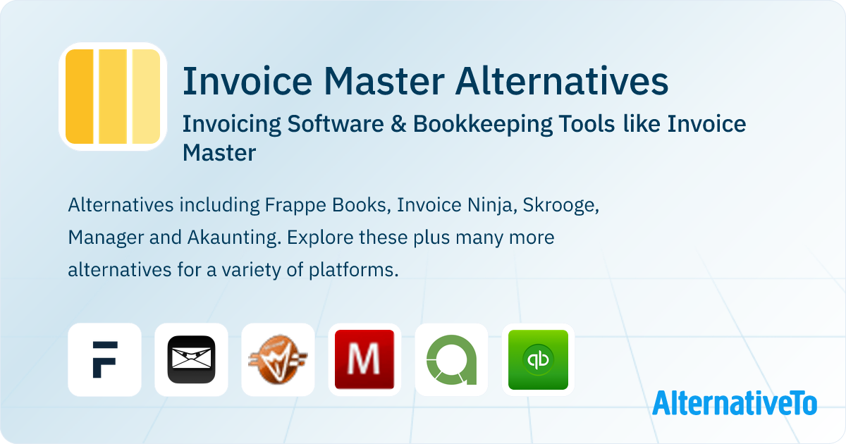 Invoice Master Alternatives: Top 12 Invoicing Software | AlternativeTo