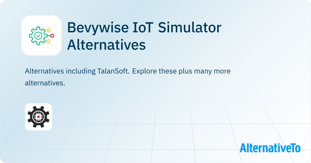 Bevywise IoT Simulator Alternatives - Explore Similar Software ...