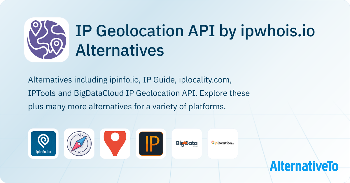 IP Geolocation API by ipwhois.io Alternatives - Explore Similar Sites ...