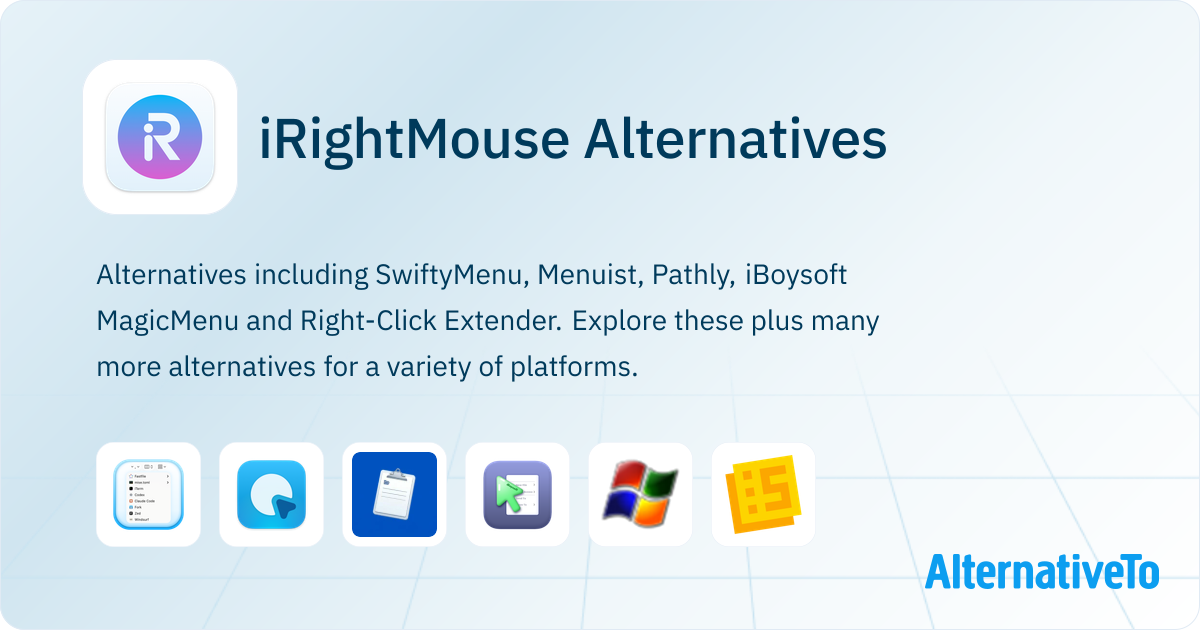 Iright iRightMouse Alternatives - Explore Similar Software | AlternativeTo