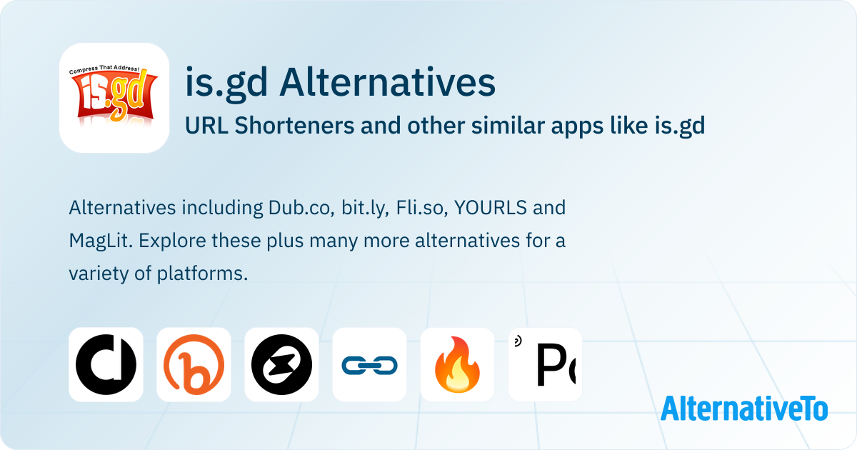 is.gd Alternatives: Top 12 URL Shorteners & Similar Websites ...