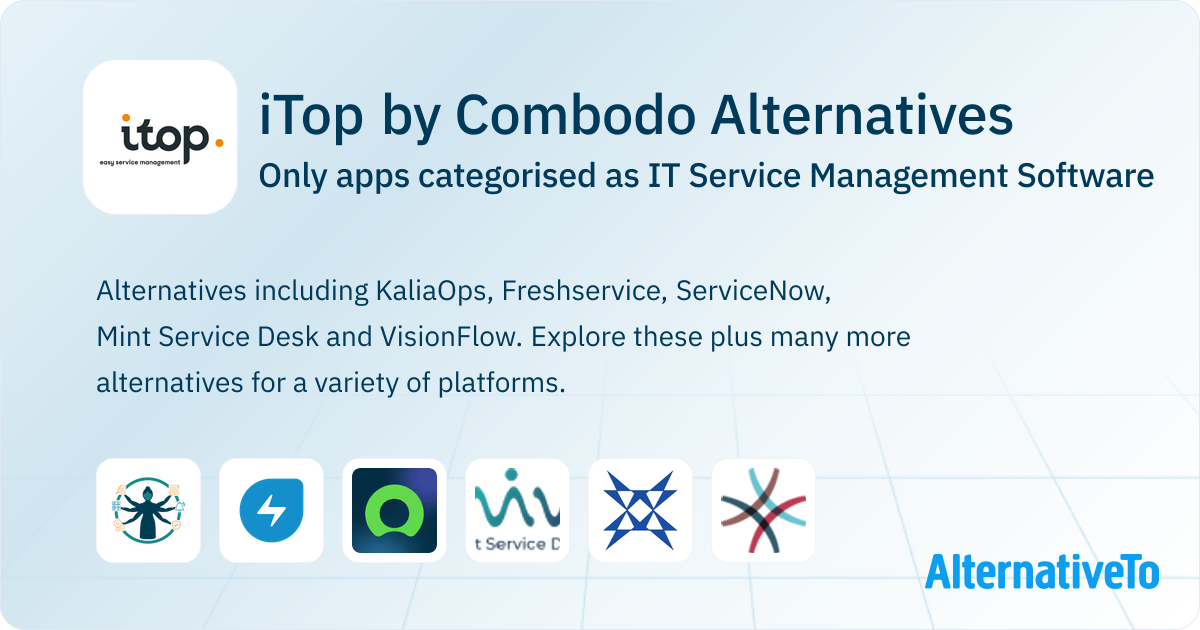 iTop by Combodo Alternatives: Top 15 IT Service Management Software ...