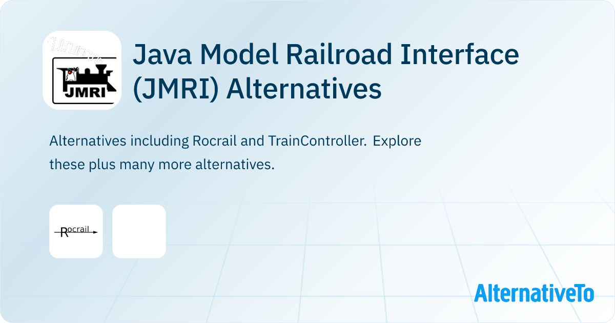 Java Model Railroad Interface (JMRI) Alternatives - Explore Similar ...